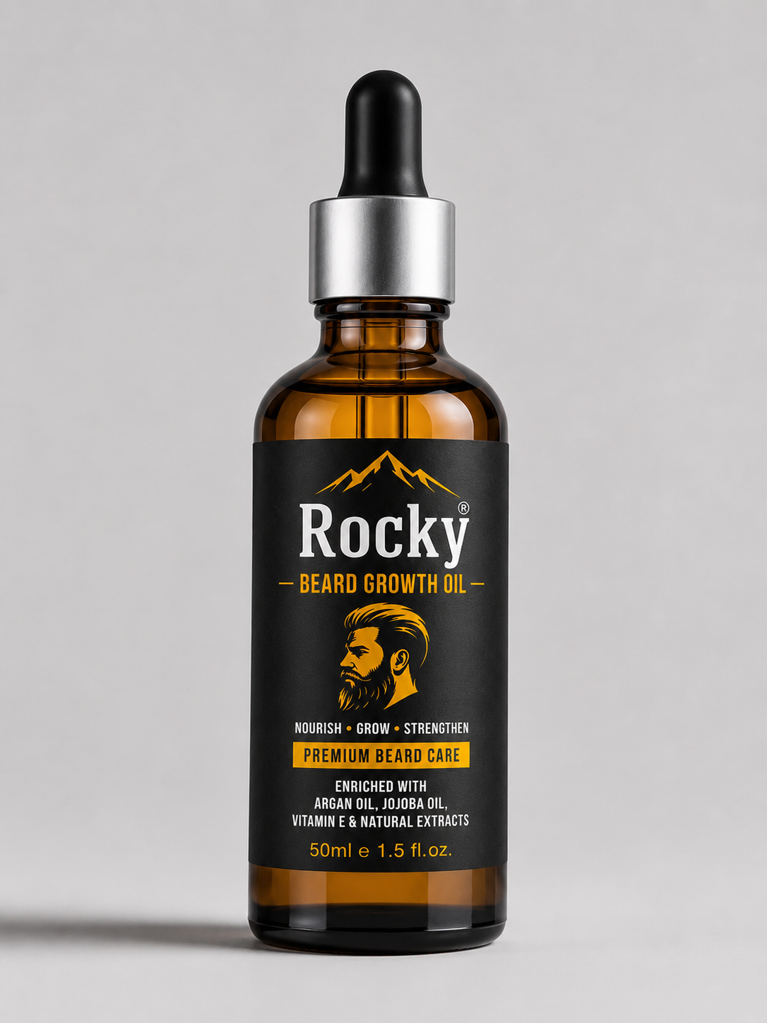 Rocky Beard Growth Oil