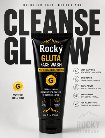 Rocky Gluta Face Wash – Deep Cleansing for Brighter, Healthier Skin