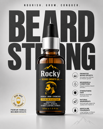 Rocky Beard Growth Oil