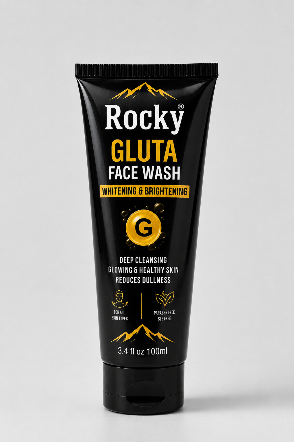 Rocky Gluta Face Wash – Deep Cleansing for Brighter, Healthier Skin